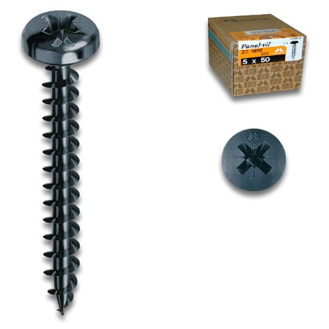 MUSTAD Vite Panel-Vit Nera Tc 4,0X30