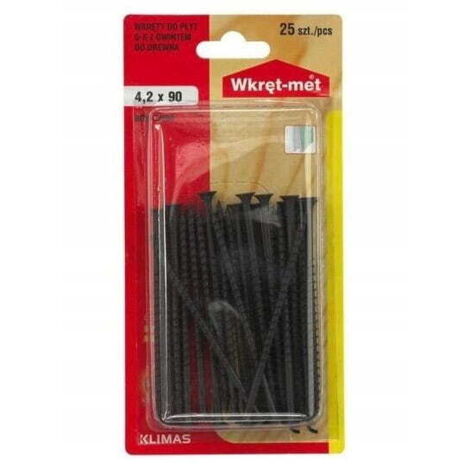 Vite per fissaggio cartongesso su legno 4,2x90mm 25pz