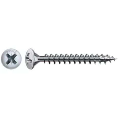 VITE PER LEGNO SPAX TSC CROCE-PZ2 3,5X18 NICHELATA (CONF. 1000 PZ)