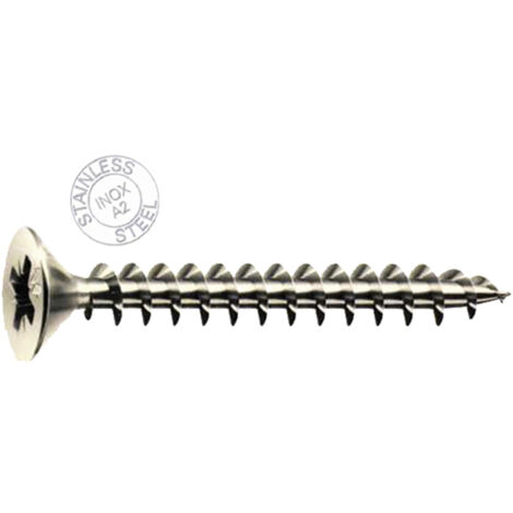 Vite per legno T.S.P. inox 5 x 80 mm