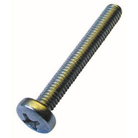 VITE PER METALLO TC INOX DIN 7985  M 6x25 mm.  8PZ. 15 CF