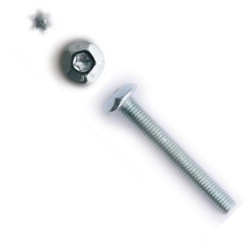Vite Rapid Testa Sfaccettata Torx M8x80
