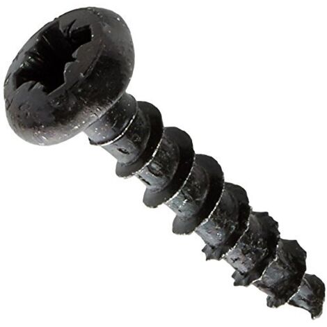 VITE SPAX TESTA CILINDRICA CROCE TUTTO FILETTO NERA  D.4X20 mm