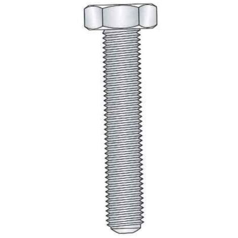 VITE T.E. mm.6x120 DIN933 UNI5739 8.8