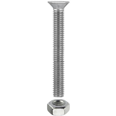 Vite testa piana Masidef per metallo zincate m3 phillips x 25 mm 20 pz