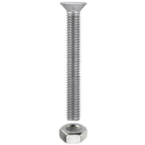 Vite testa piana Masidef per metallo zincate m6 phillips x 20 mm 8 pz