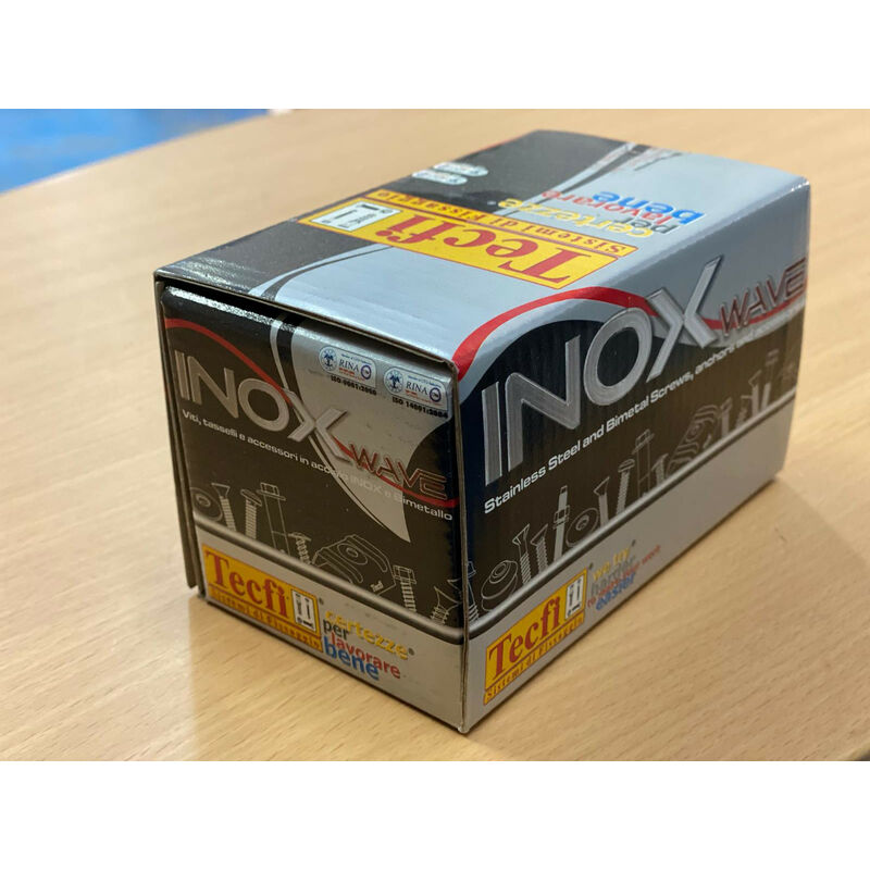 Vite a legno testa piana svasata a croce in