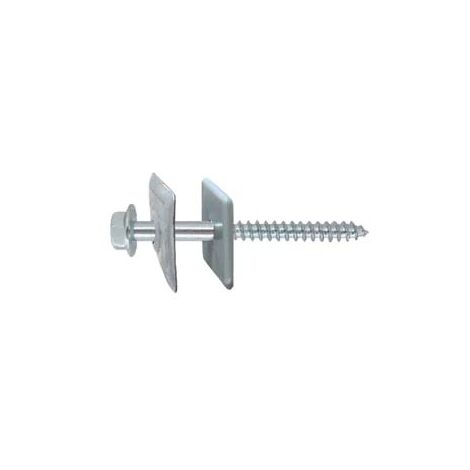 VITE TIRAFONDI PER LEGNO AUTOFILETANTE ACCIAIO ZINCATO BIANCO VL TER- - ø mm.6x40 - 100 pezzi FRIULSIDER