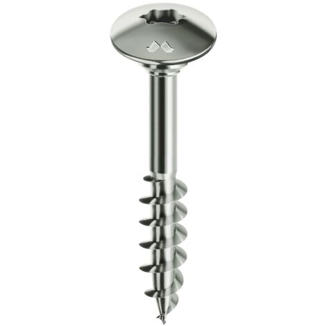 VITE TRUCIOLARE FC PANELVIT TX CHROM MUSTAD - CAVA TX FILETTO INTERO MM 6,0X80 CF=PZ 100 - 1 confezione