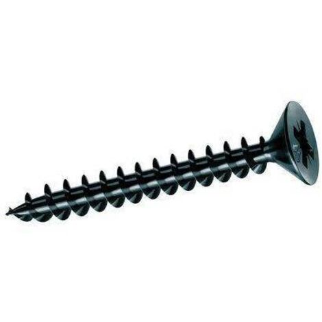 Vite truciolare tsp neroplus panelvit mustad  cava pz filetto intero mm 4,5x50 cf=pz 200 Mustad