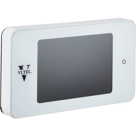 VI.TEL. Spioncino Telecamera Per Porte 38/110 Bianco