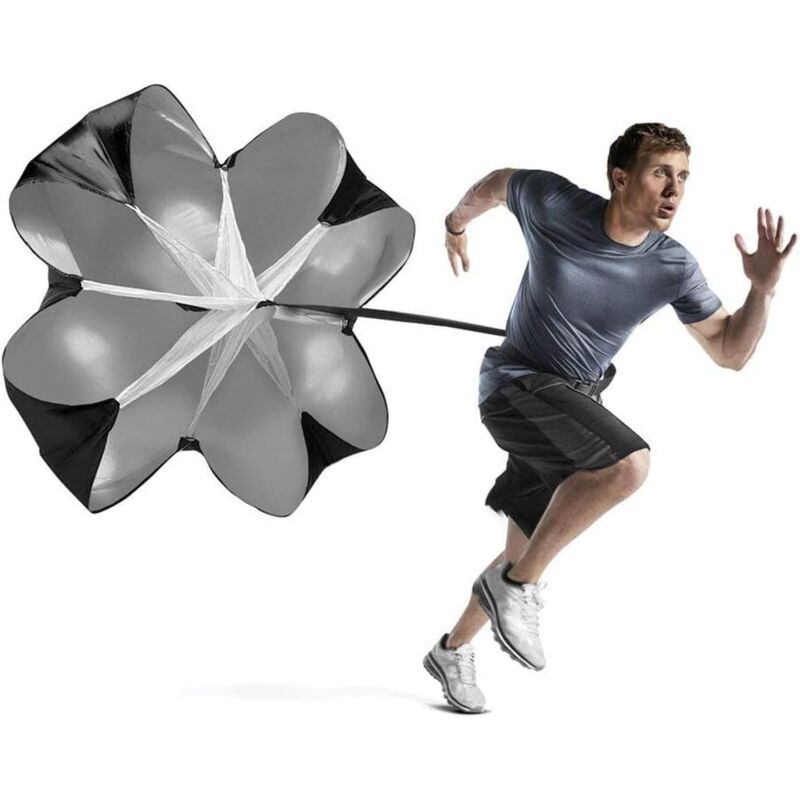 Vitesse Formation Running Parapluie 56 Pouce Agilité Power Chute Résistance Parachute Courir Sprint Football Sport Puissance équipement de résistance