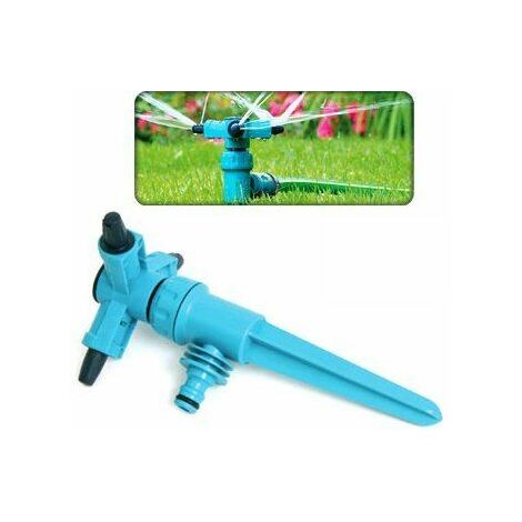 Vitesse réglable tournant 3 bras gicleurs jardin / pelouse 360 ​​degrés
