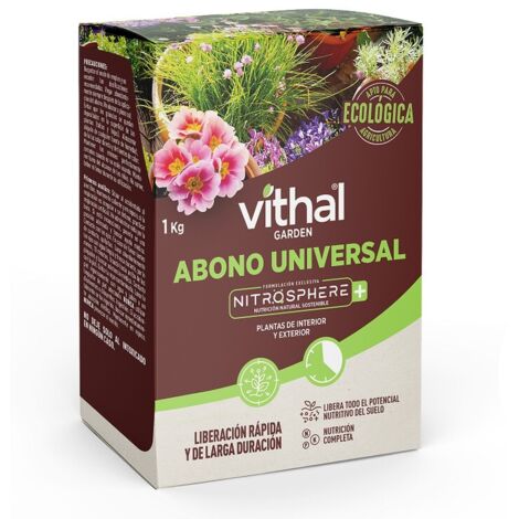 VITHAL GARDEN ABONO UNIVERSAL NITROSPHERE PLUS 1 Kg