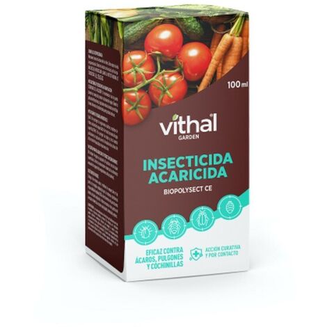 VITHAL GARDEN INSECTICIDA ACARICIDA BIOPOLYSECT CE 100 ml