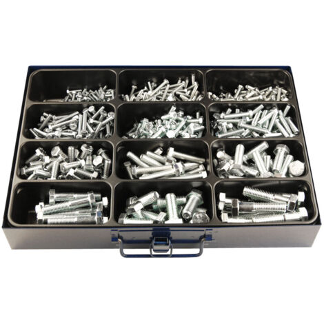 VITI A TESTA ESAGONALE ASSORTIMENTO DI 732 BULLONI