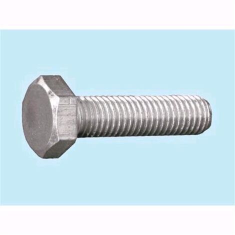 Viti acciaio zincato 8.8. a Testa Esagonale -  8x30 mm. - Filetto totale - 200Pz