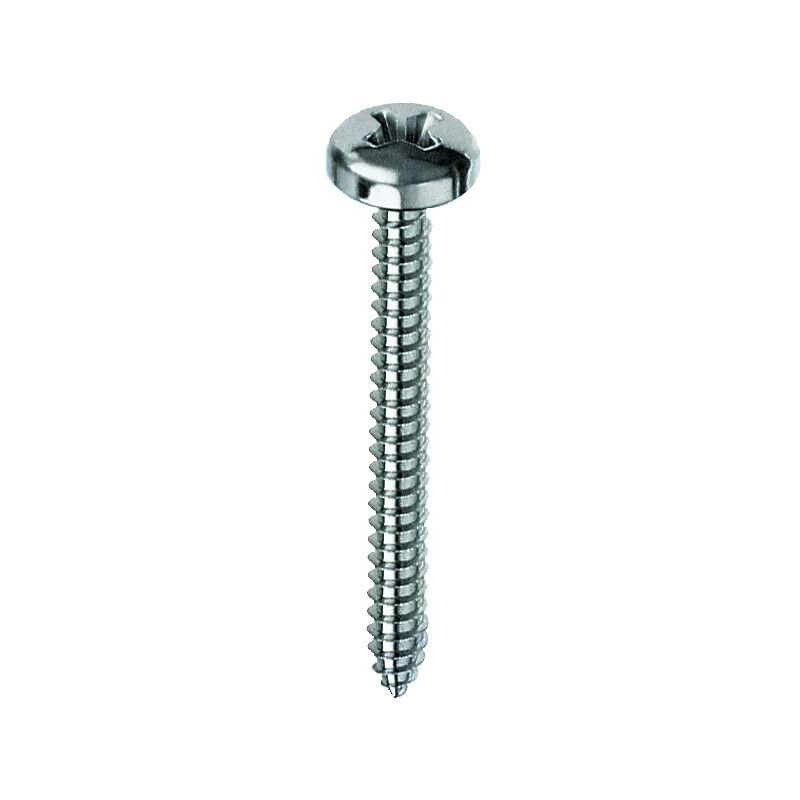 Vite autofilettante tc Mustad cava ph zincata bianca mm 2,9X13