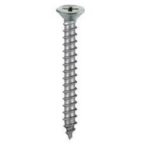 VITI AUTOFILETTANTI TESTA PIANA SVASATA INOX A2 - 3,5 X 16 - 20 PZ.