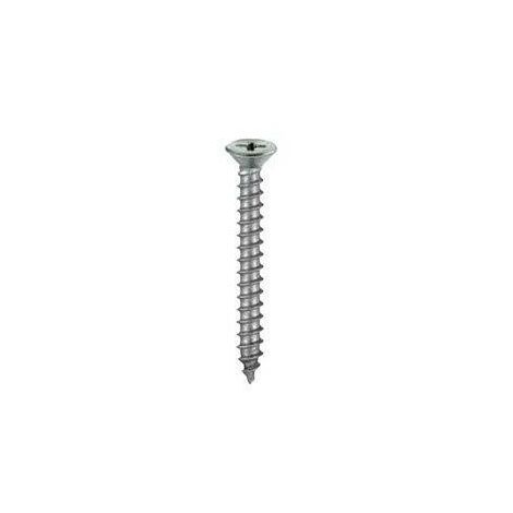 VITI AUTOFILETTANTI TESTA PIANA SVASATA INOX A2 - 4,8 X 19 - 15 PZ.