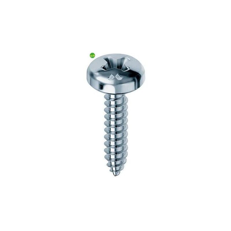 Vite autofilettante Mustad 4,2x38mm ph2 tc cromo 500pz
