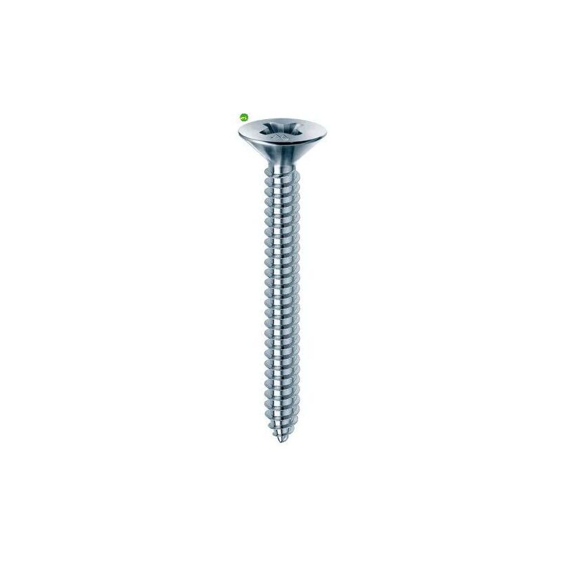 Vite autofilettante Mustad 2,9x19mm ph2 tc cromo 500pz