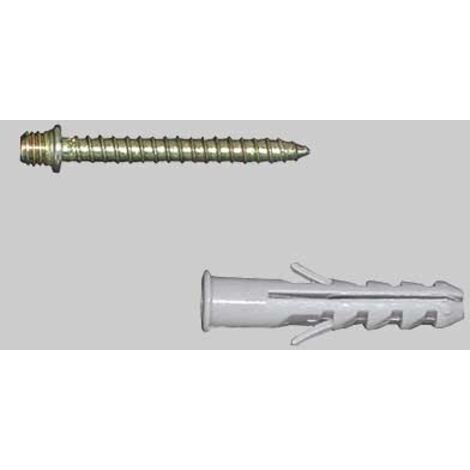 VITI E TASSELLI PER COLLARI LEGGERI - Vite 6x40 - Tassello 8x40