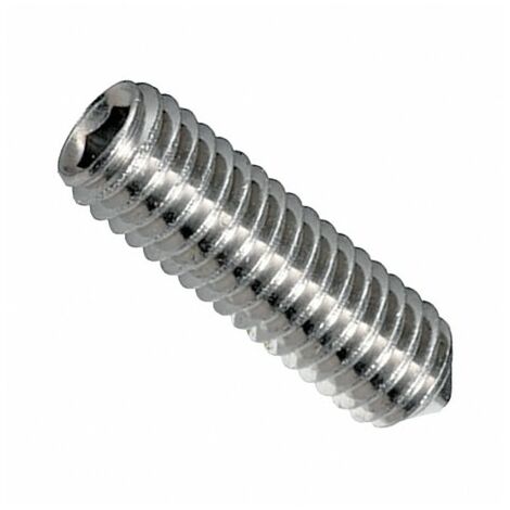 Viti grani senza testa inox a2 m5 x 16 mm pz. 500 - inox tirrenica