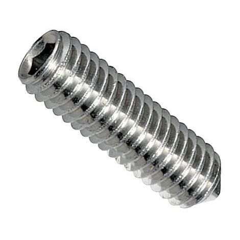 Viti grani senza testa inox a2 m5 x 8 mm pz. 500 - inox tirrenica