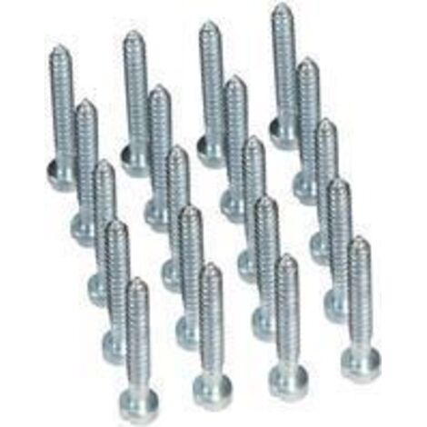 Viti hager zz40b metallo confezione 20 pezzi 12,7 cm