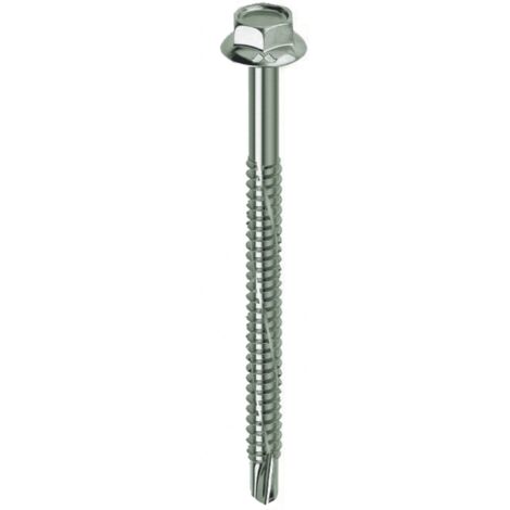Viti Kovervit Dx Autoperf Testa Esagonale Chromiting 6X110 Mm - 100 Pz