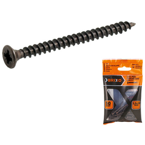 VITI LEGNO BRIXO BRONZ.TPS 4,5X30 CF25PZ