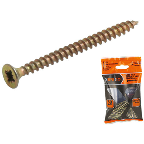 VITI LEGNO BRIXO TROP.TPS 3  X25 CF.50PZ
