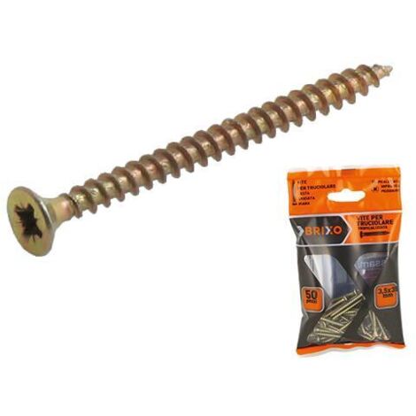 VITI LEGNO BRIXO TROP.TPS 4  X60 CF.25PZ