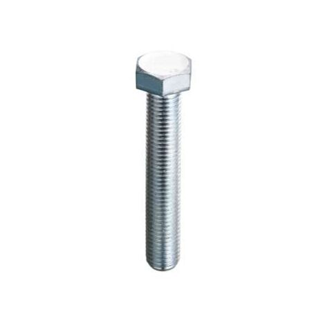 Viti Metallo Zincate Testa Esagonale Mm.6X40