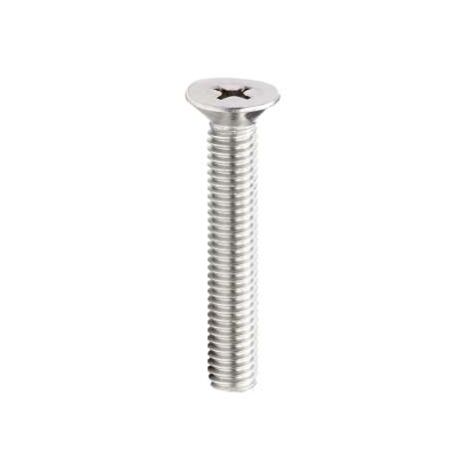 Viti Metriche Inox Testa Svasata Piana Mm.4X16