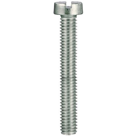 Viti metriche Masidef testa cilindrica inox 10pz Ø6x50mm per metallo