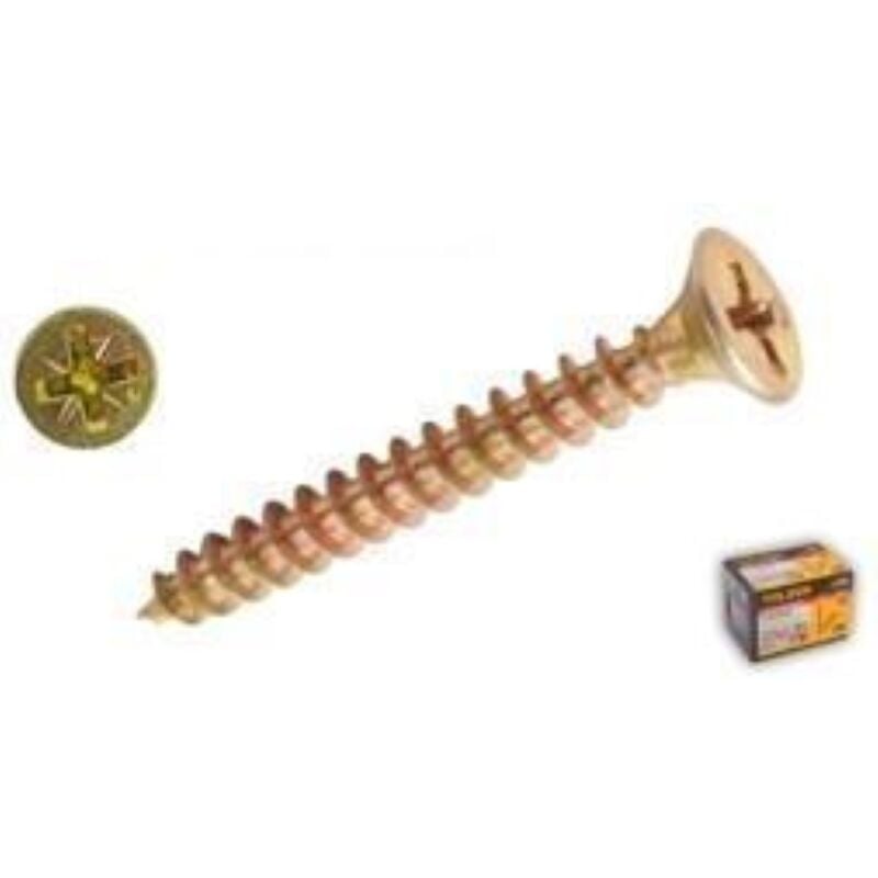 VITI OTTONATE BOX 200pz - 5.0x80mm