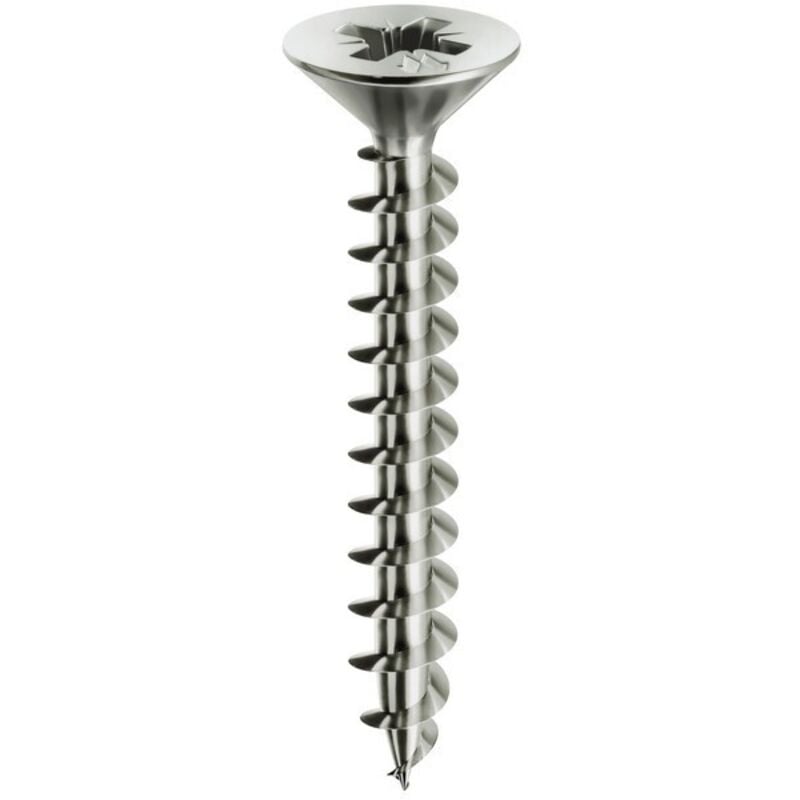 Vite truciolare tsp chromiting panelvit Mustad cava pz filetto intero mm 5,0x20 cf=pz 500