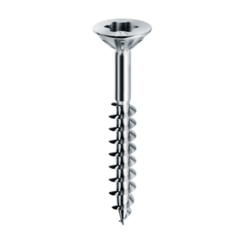 Ferramenta1.com - Vite truciolare pf testa svasata piana 6 x 60mm chrom panelvit. Prezzo per 100 pezzi.
