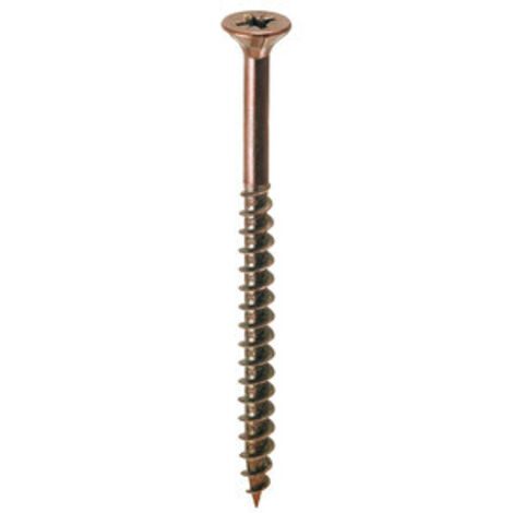 VITI PER LEGNO T. S. P. 1/2 FIL. BRONZ.  5X80- 2,0 centinaia