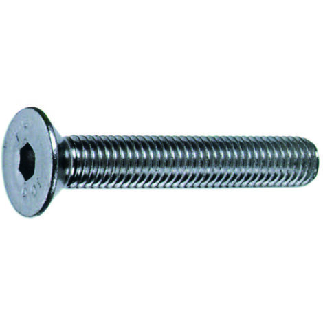 VITI PER METALLO 10.9 TESTA SVASATA PIANA CAVA ESAGONALE- - ø mm.4x10 - 500 pezzi AMBROVIT