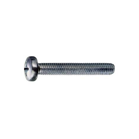 VITI PER METALLO 4.8 TESTA CILINDRICA INTERAMENTE FILETTATA- - ø mm.4x10 - 1000 pezzi AMBROVIT