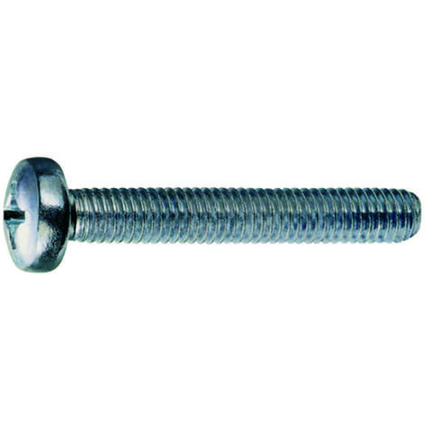 VITI PER METALLO 4.8 TESTA CILINDRICA INTERAMENTE FILETTATA- - ø mm.4x25 - 500 pezzi AMBROVIT