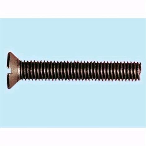 Viti per metallo a Testa Svasata Piana a croce - 6x20 mm. Conf. 500 Pz