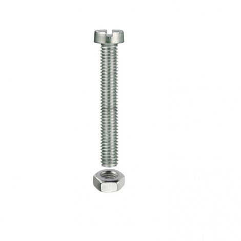 Viti per metallo testa cilindrica M6 x 20 - 40 pz.
