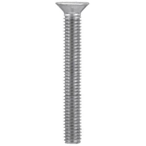 VITI PER METALLO TESTA PIANA SVASATA INOX A2 - 5 X 40 - 7 PZ.