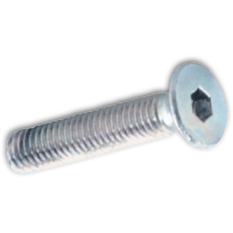 Viti metallo tp esagono incass. 6X20MM zincate