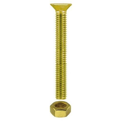 VITI PER METALLO T.P.S. OTTONE M5 X 20 - 12 PZ.