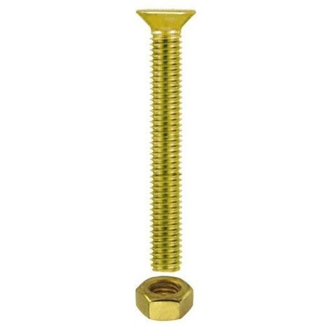 VITI PER METALLO T.P.S. OTTONE M5 X 30 - 10 PZ.